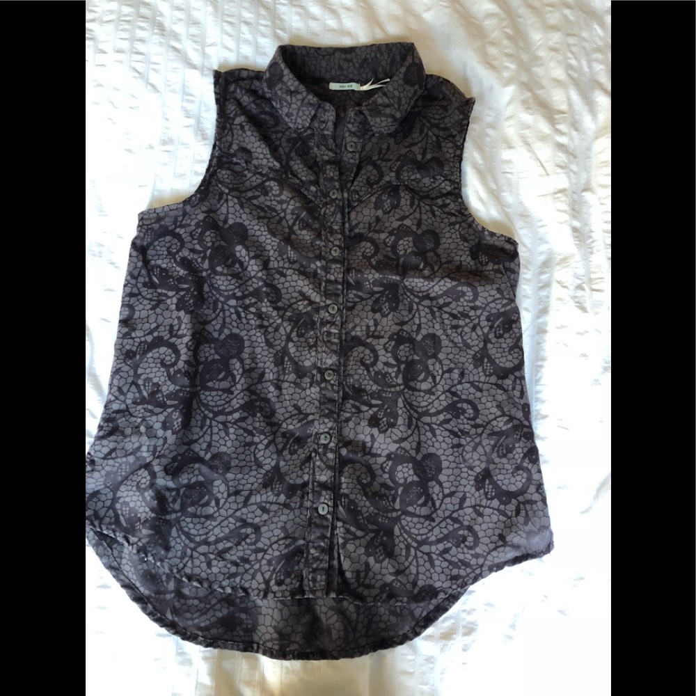 Urban outfitters Purple/blue sleeveless blouse